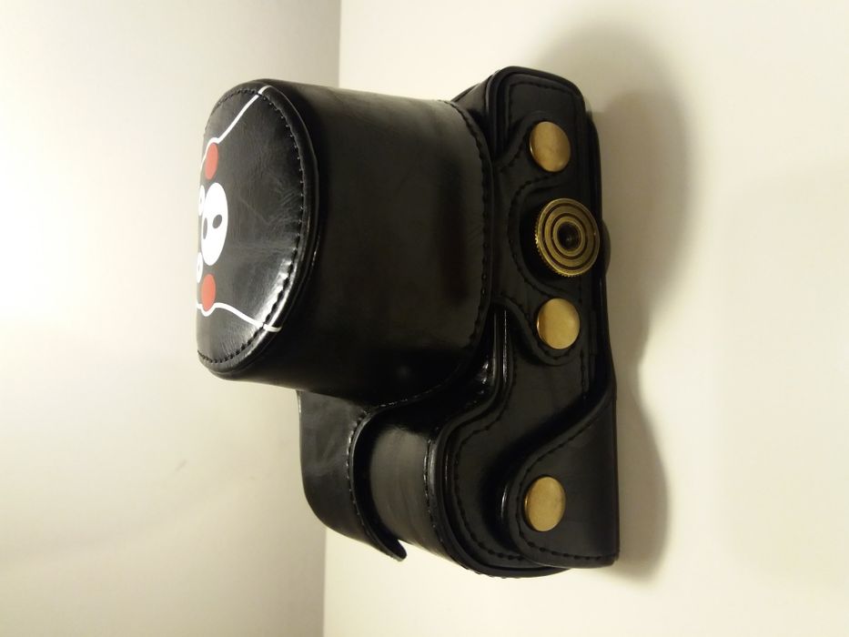 Black Leather Camera Cover64298024220802121
