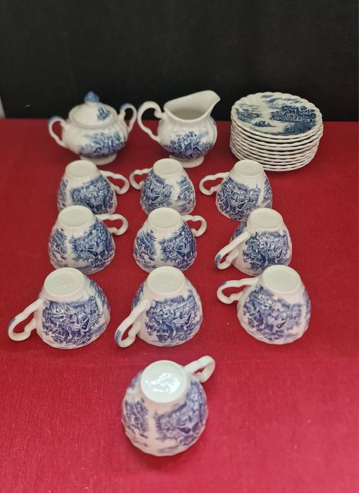Conjunto de café vintage Johnson Brothers
