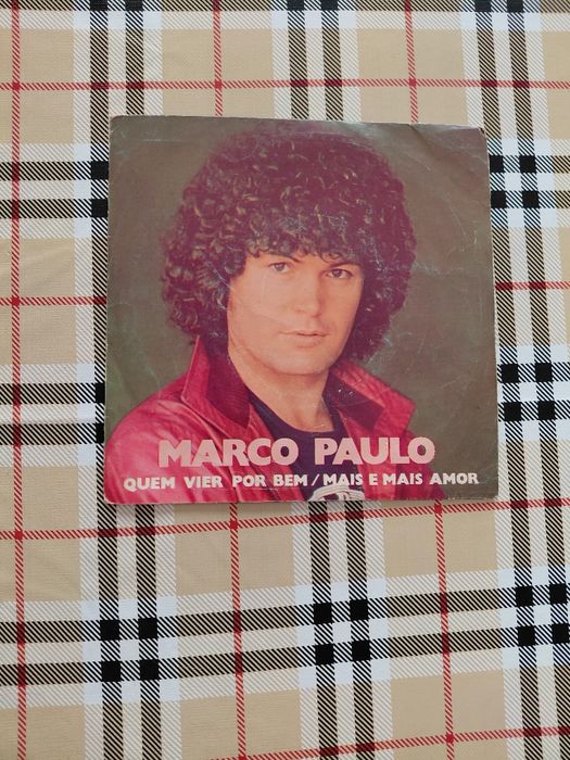 Disco Vinil Single do Marco Paulo