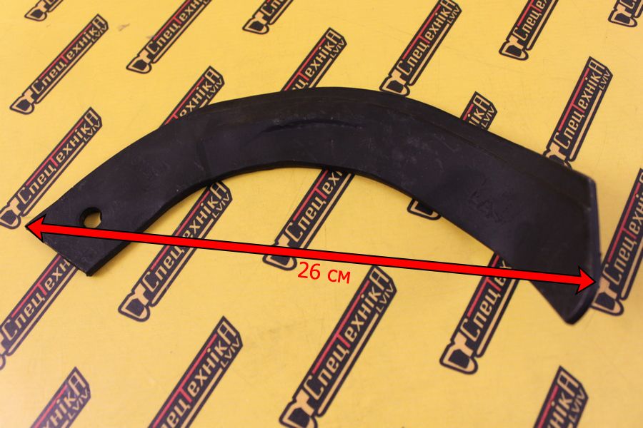 Ніж фрези (грунтофрези) японських мінітракторів Kubota Yanmar Shibaura