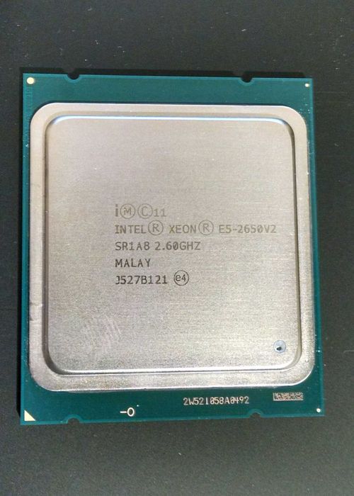 Xeon 2650 v2 3.0-3.4 GHz 8 ядер, 16 потоків, L3 20Mб