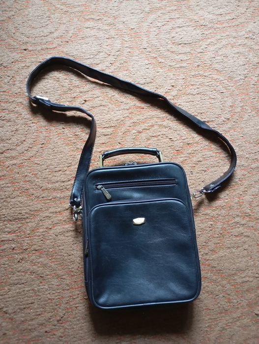 Сумка мужская кожаная барсетка 28*23*8см Италия