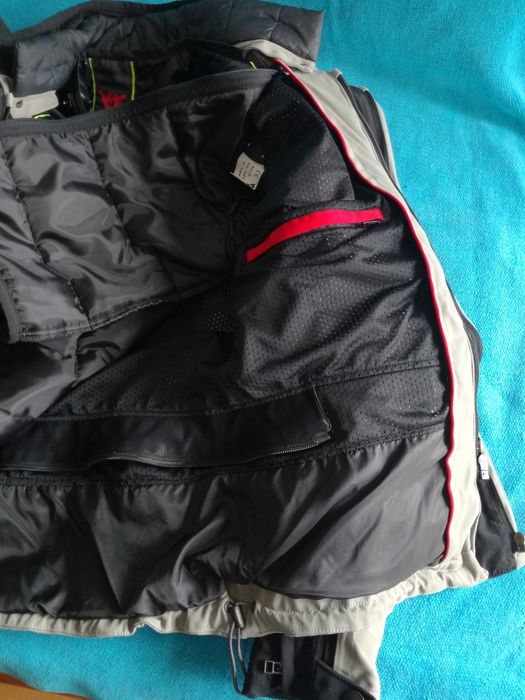 Blusão/Casaco Dainese D-Dry, todas proteções, como novo, quase sem uso