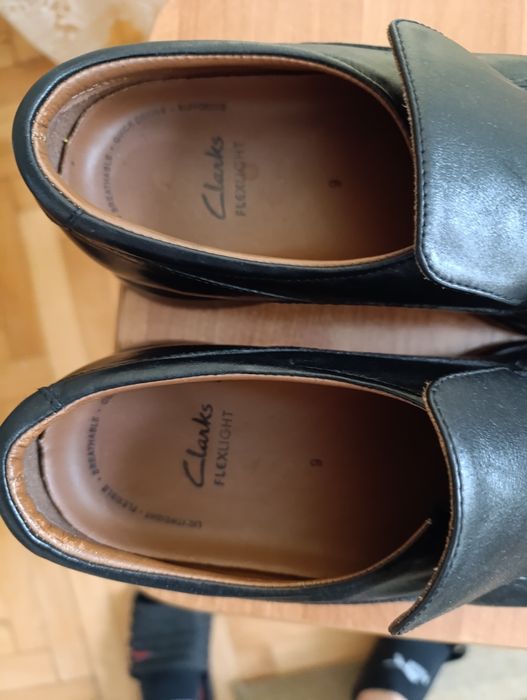 Półbuty męskie Clarks roz 9, wkładka 29,5 cm