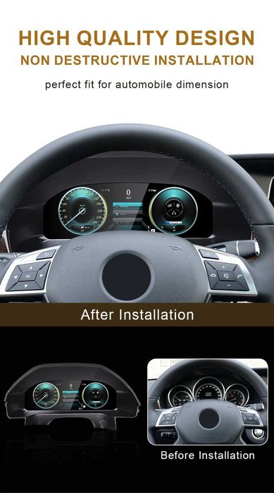 Velocímetro Digital  Quadrante Digital  Cluster digital