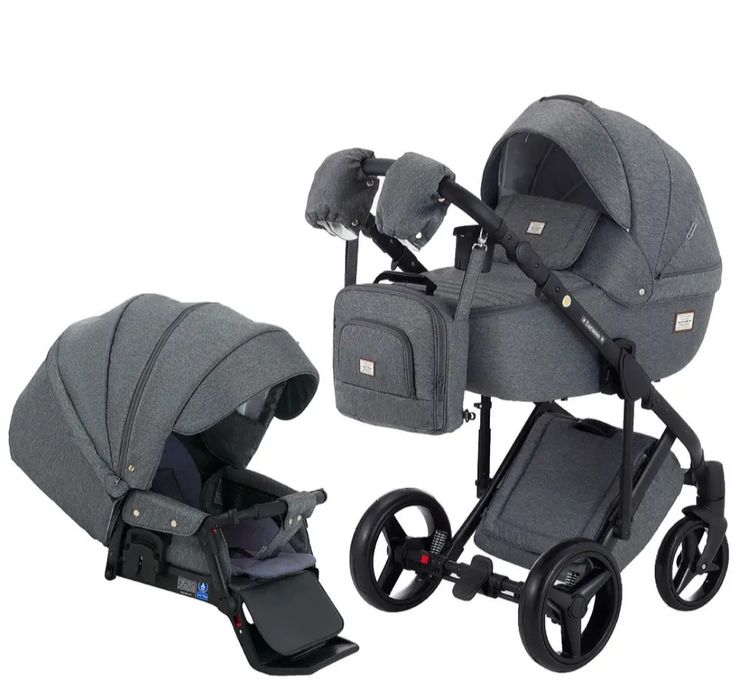 Коляска Adamex Luciano 2в1 з амортизацією