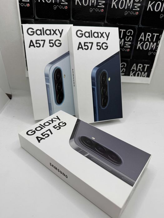 NAJTANIEJ od ARTKOM Nowy Samsung A57 8/128GB Kolory 1280zł