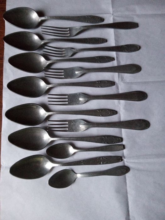 Ложки, вилки алюминиевые .