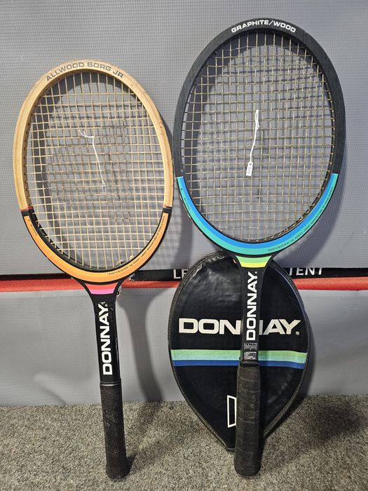 Raquete ténis  vintage ( Donnay , Adidas , Rossignol, Dunlop )