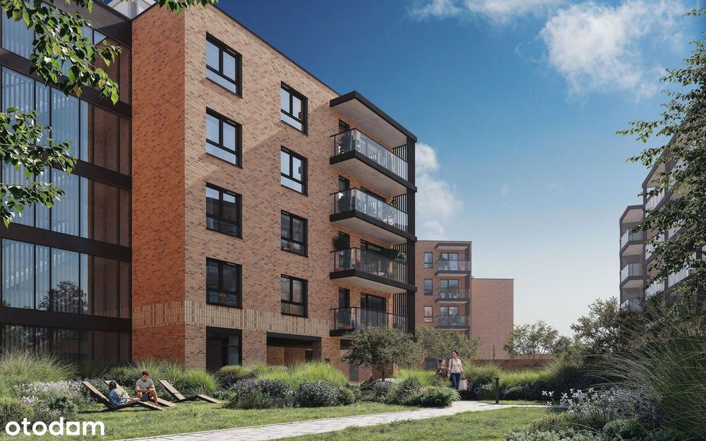 3-pokojowe mieszkanie 56m2 + balkon Bezpośrednio