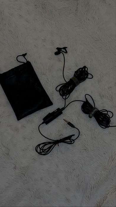 BOYA BY-M1DM - podwójny mikrofon krawatowy