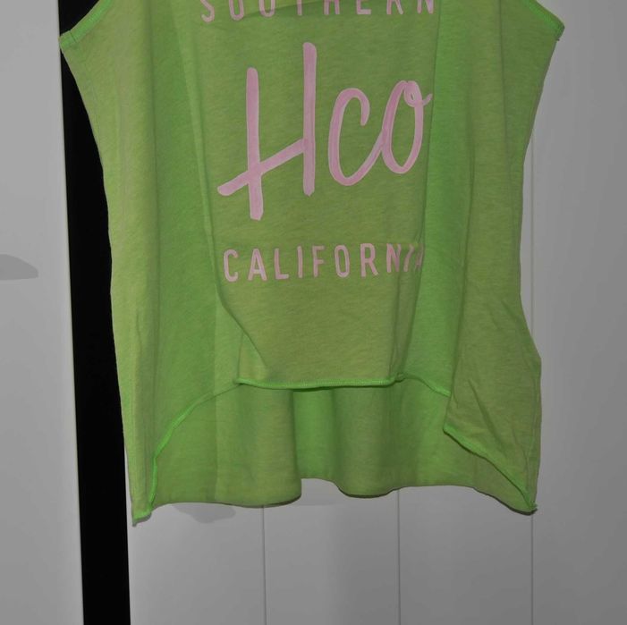 Hollister neonkowa bluzka bokserka 36 S