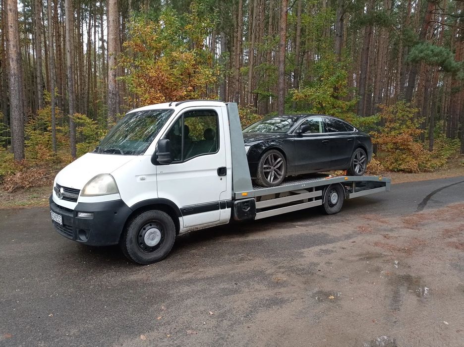 Opel Movano  Opel Movano Auto laweta 1550kg ładowności