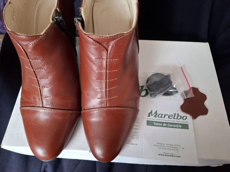 Malerbo шкіряні черевички, ботольйони 38 розмір