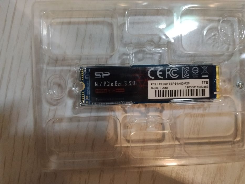 Dysk SSD Silicon Power A80 1TB M.2 (SP001TBP34A80M28)
