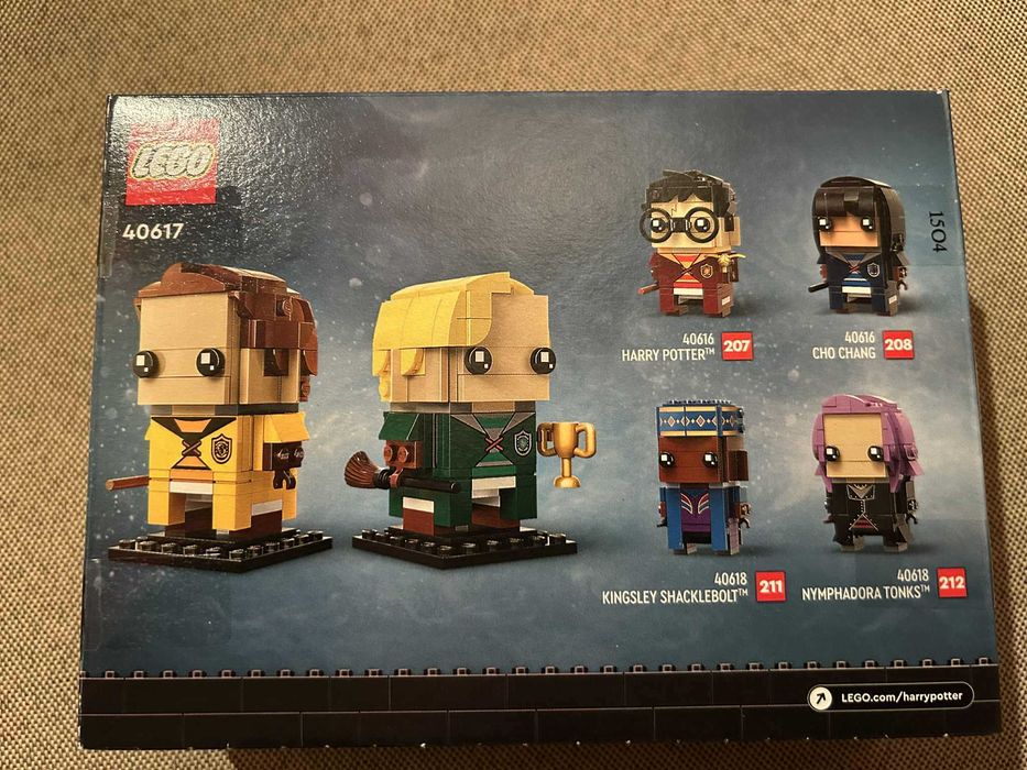 LEGO 40617 BrickHeadz - Draco Malfoy i Cedric Diggory