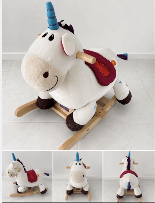 Cavalinho de madeira de baloiço -  B.TOYS