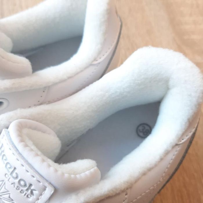 Чоловічі Reebok Classic білі шкіряні преміум якість