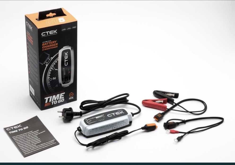Розумний от зарядное устройство CTEK CT5 TIME TO GO Швеция