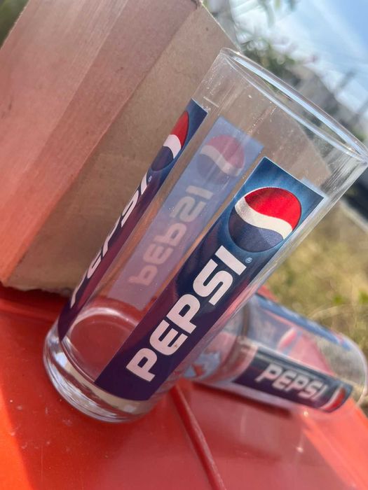 Copos Pepsi Vintage | Novos na caixa | Raros e colecionáveis