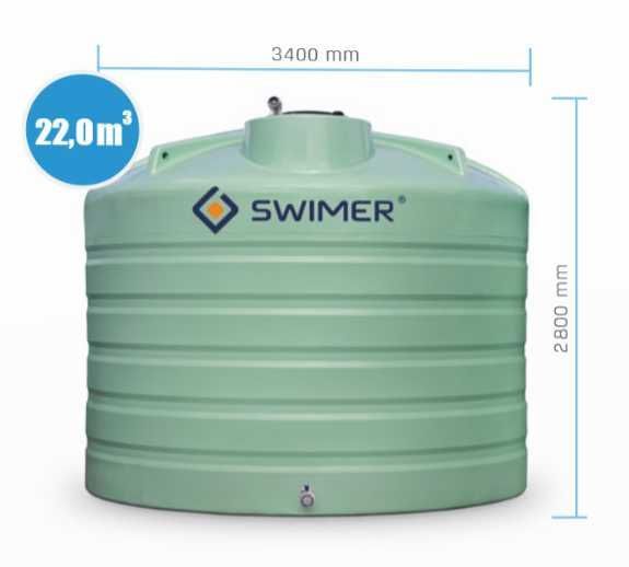 NOWOŚĆ Zbiornik na wodę lub RSM Swimer Agro Water Tank 22 000 l BASIC