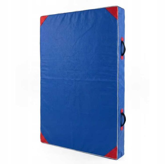 Materac gimnastyczny składany 200cm KOLOROWY do cwiczeń wf szkoła 10cm