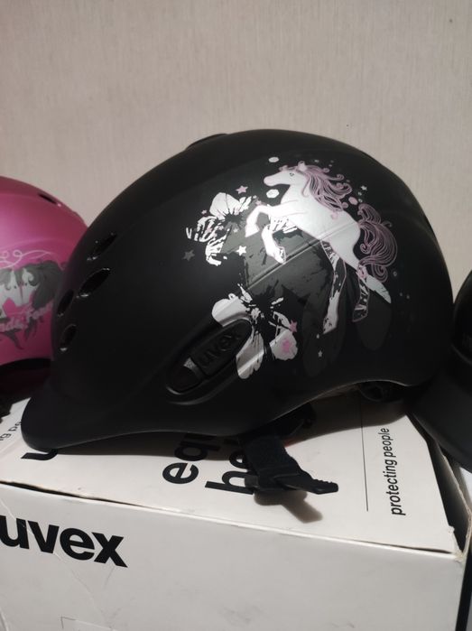 Шолом для верхової їзди Uvex 49-54 оригінал