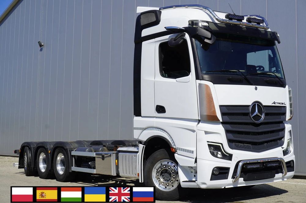 Mercedes-Benz Actros L 3552 8x4 / 2023 / 76 T DMC / rama 760 cm / oś skrętna_254008  _254008