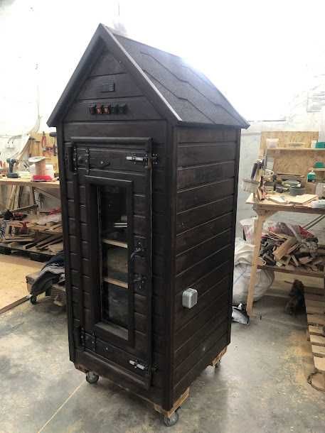 Коптильня на 40 кг с 4 функциями приготовления. Утепленная.