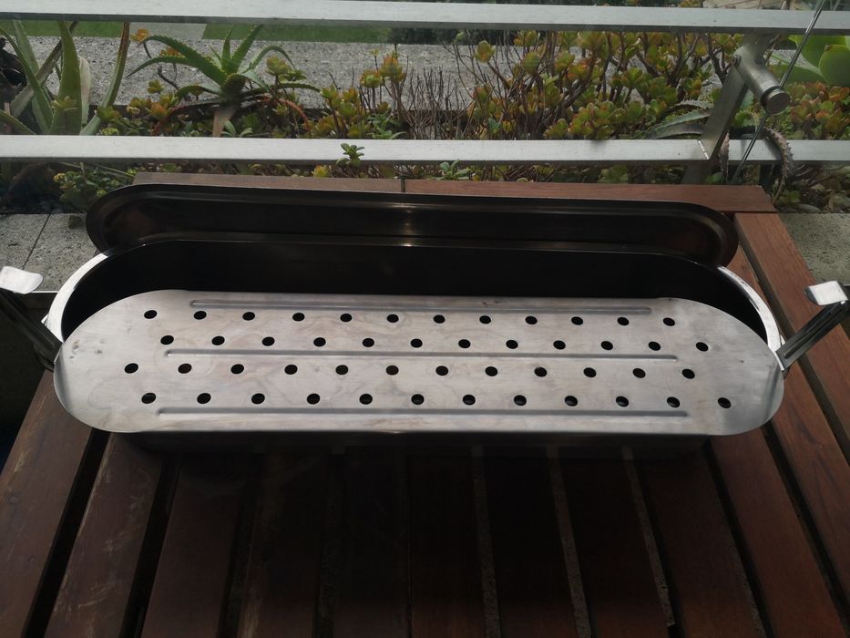 Peixeira tacho / panela em inox adequado para peixe.