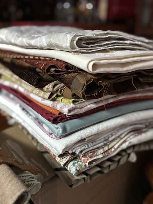 Lote Amostras de Tecidos (cortinas,estofos e decoração)