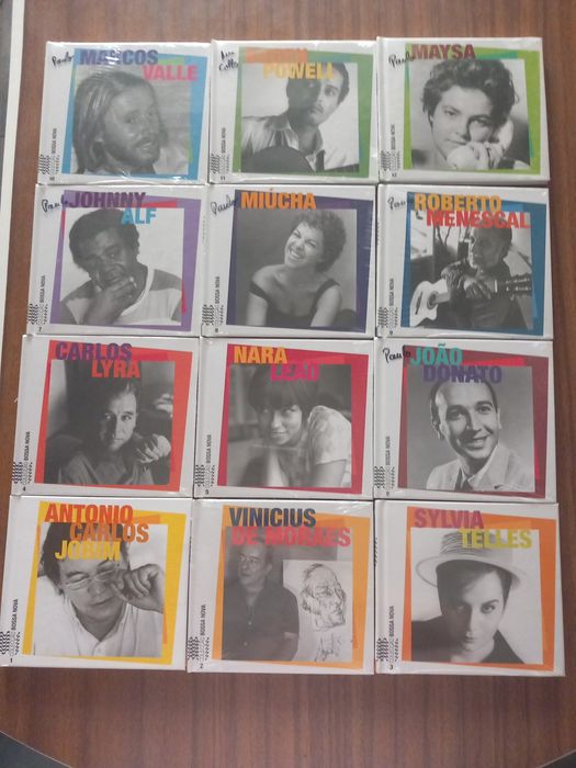 Música brasileira,  colecção bossa nova, 12 cds colecção completa