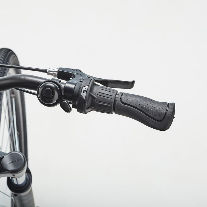 Bicicleta Elétrica de Trekking com Quadro Baixo Riverside 100 E Azul