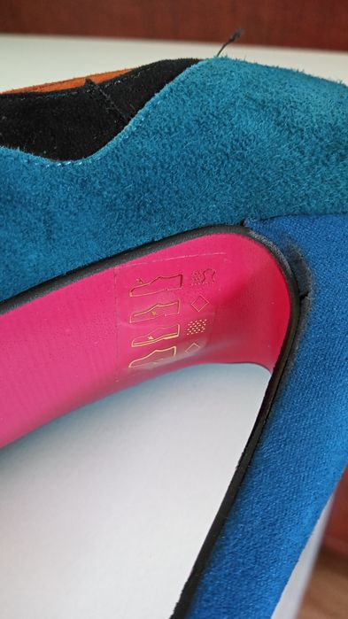 Wloskie szpilki skorzane rozm 37