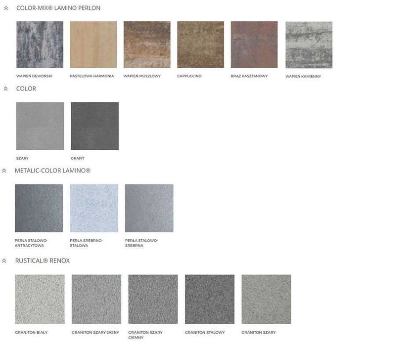 Stopnie blokowe NOVATOR / stopnie schodowe / monobloki / 16 kolorów