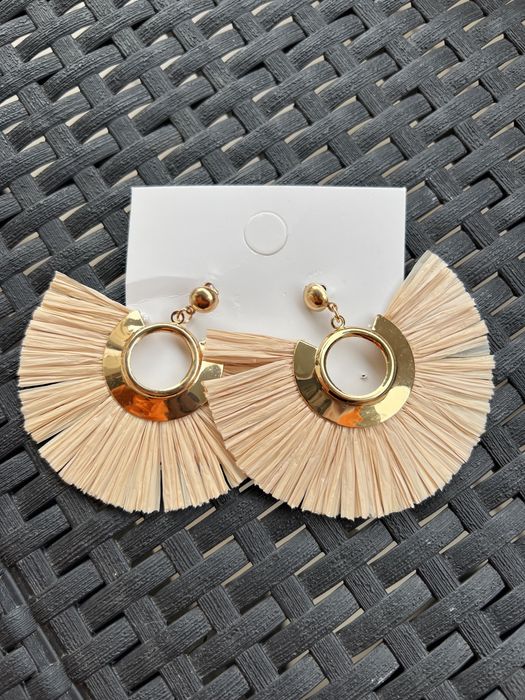 Nowe duże boho kolczyki