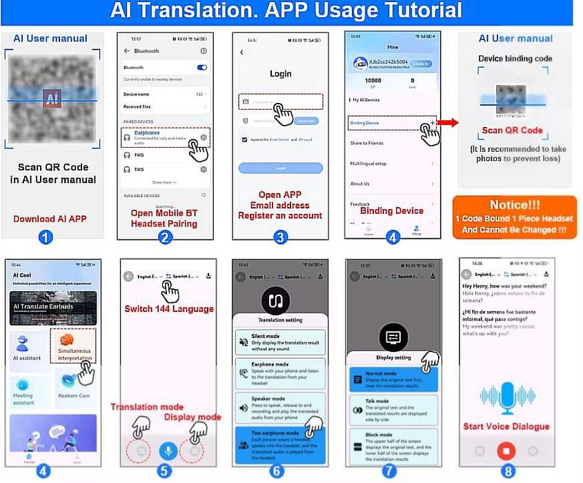 Redmi Auriculares + IA integrada e Touch (Envio grátis)
