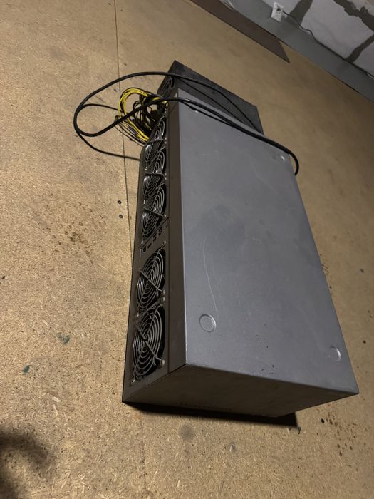 Майнинг ферма GPU NVIDIA p106-100 6GB x8 200 MH/s