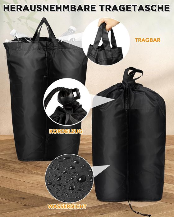 Kosz do segregacji butelek zwrotnych