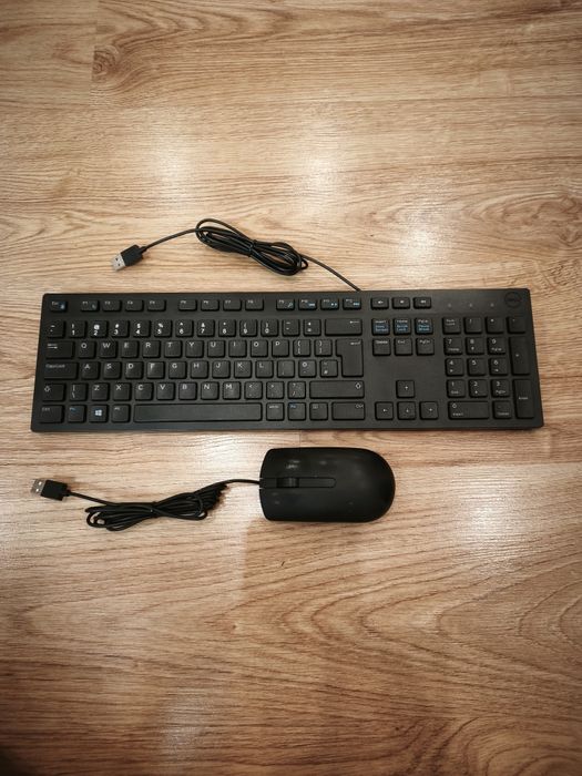 Klawiatura plus myszka Dell flat