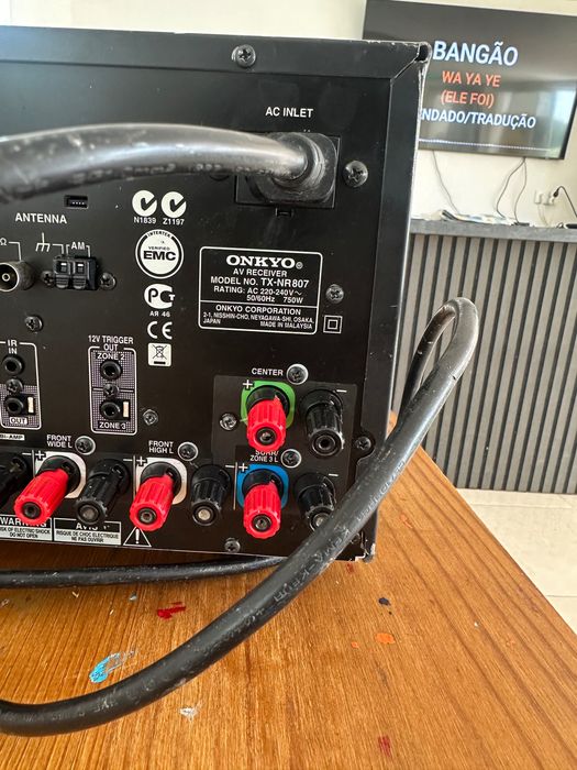 Amplificador Onkyo TX-NR807