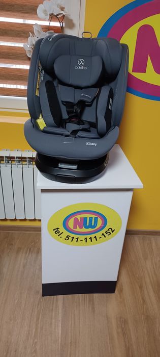 Nowy fotelik samochodowy obrotowy do 150 cm Coletto