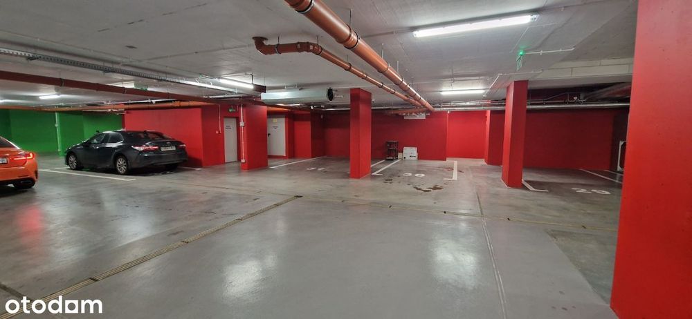 Duże Miejsce postojowe monitorowane, otwarcie aplikacja - OD ZARAZ