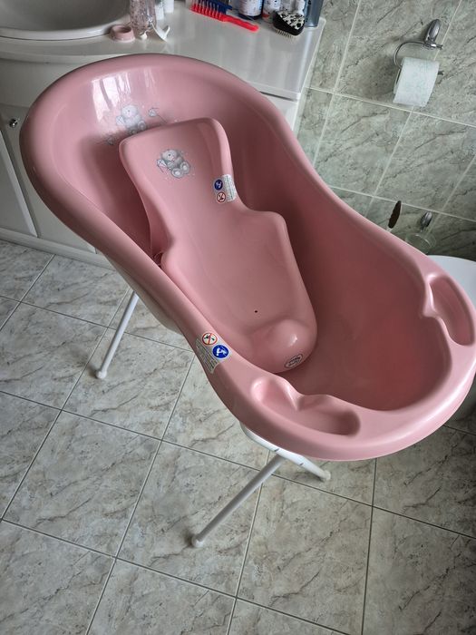 Komplet wanienka 84cm, fotelik maltex plus stelaż