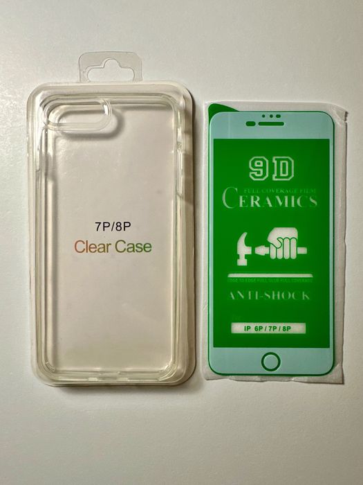 Nowe Etui, Case, Obudowa iPhone 7/8 PLUS+, szkło ekran