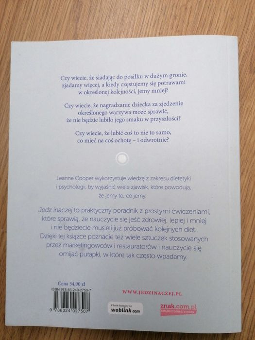 Poradnik: Jedz inaczej, Leanne Cooper