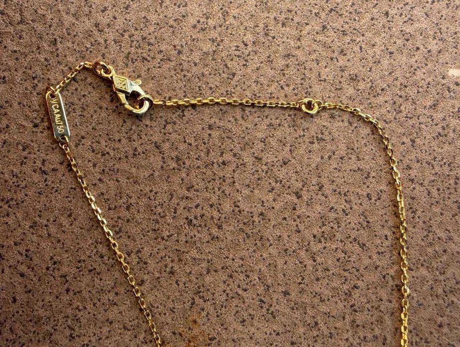 Подвеска золотая Van Cleef & Arpels Alhambra 750 проба
