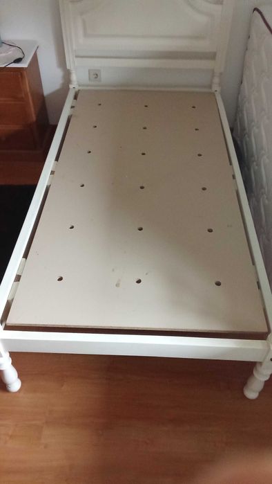 Cama completa com colchão