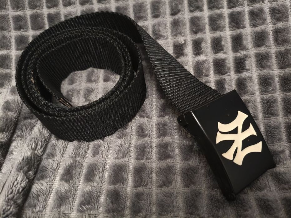 Pasek do spodni New York Yankees MLB MasterDis czarny używany 120cm