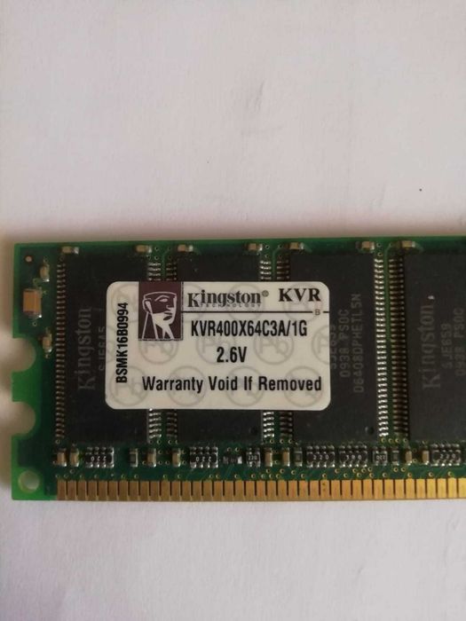 Memória DDR II 2 KVR400X64C3A/1G